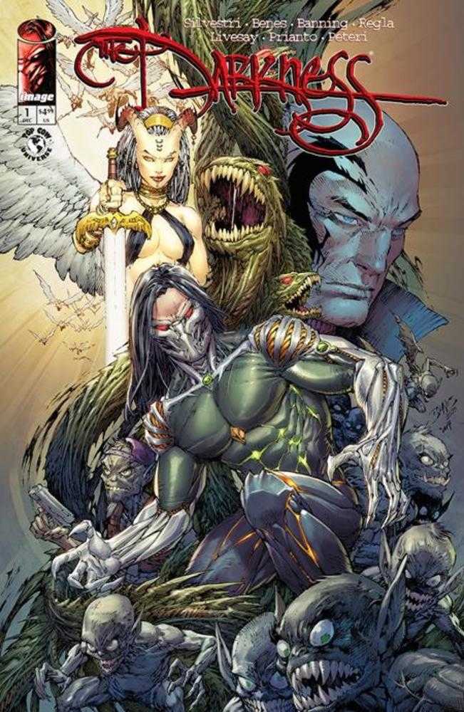 Comics - Darkness (2025) 1 Cover B Edition Benes & Arif Prianto Variant - Fan - Tastic Cards & Comics - Image Comics