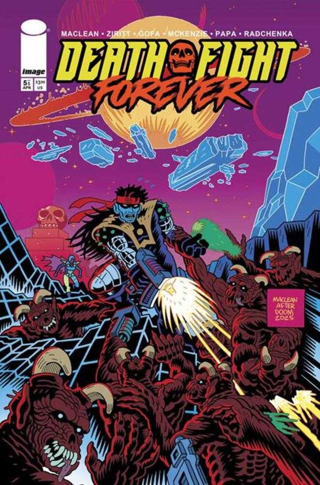 Comics - Death Fight Forever 5 (Of 5) Cover A Andrew Maclean (Mature) - Fan-Tastic Cards & Comics - Image Comics