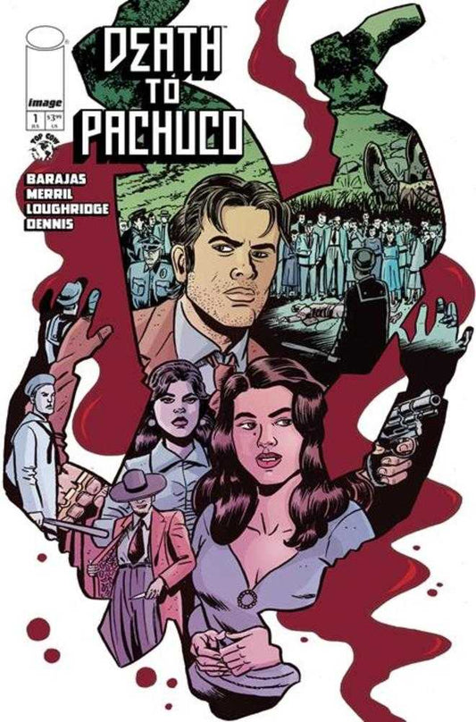 Comics - Death To Pachuco 1 (Of 5) Cover A David Lapham & Lee Loughridge (Mature) - Fan - Tastic Cards & Comics - Image Comics
