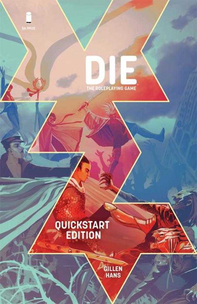 Comics - Die Role Playing Game Quickstart Game Guide (Mature) - Fan-Tastic Cards & Comics - Image Comics