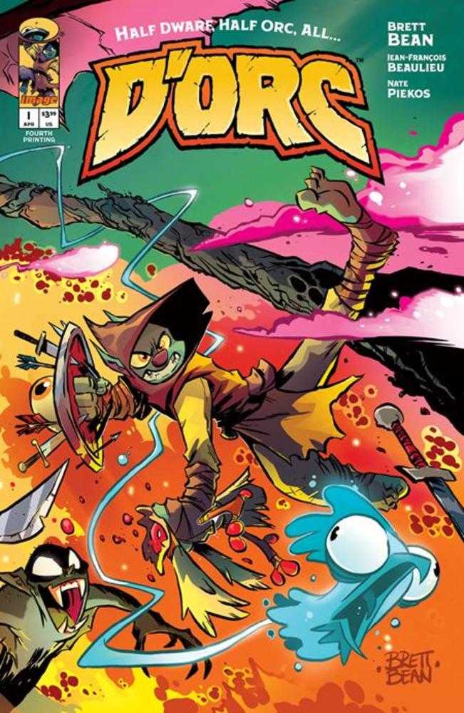 Comics - Dorc 1 4th Printing Cover A Brett Bean - Fan-Tastic Cards & Comics - Image Comics