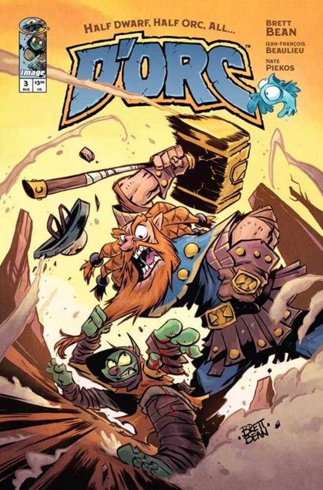 Comics - Dorc 3 Cover A Brett Bean - Fan-Tastic Cards & Comics - Image Comics