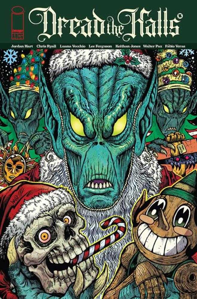 Comics - Dread The Halls 2025 (One Shot) Cover A Maria Wolf - Fan - Tastic Cards & Comics - Image Comics