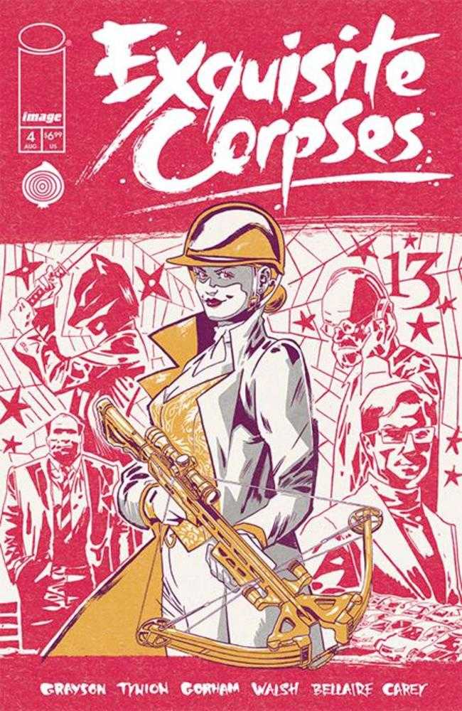 Comics - Exquisite Corpses 4 Cover C Michael Walsh Polybagged & Playing Card Variant (Mature) - Fan - Tastic Cards & Comics - Image Comics
