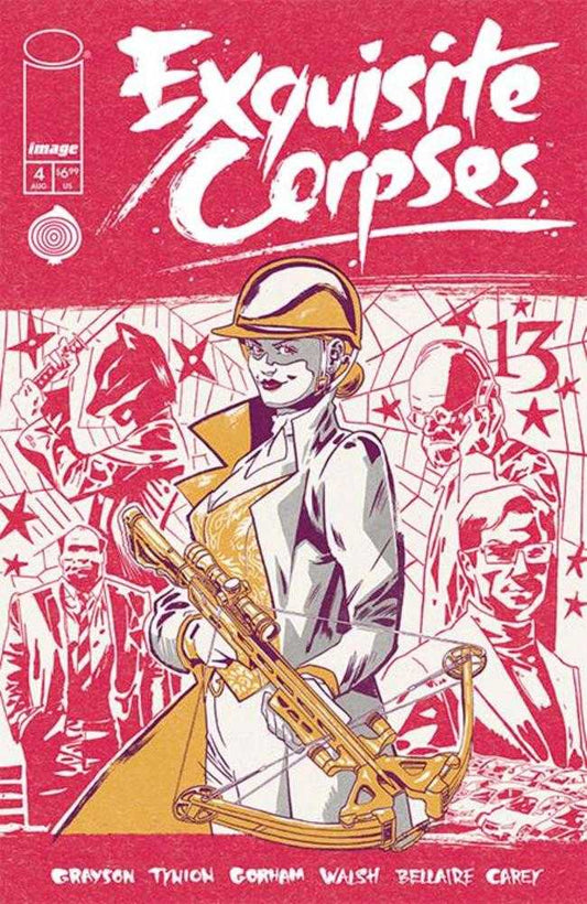 Comics - Exquisite Corpses 4 Cover C Michael Walsh Polybagged & Playing Card Variant (Mature) - Fan - Tastic Cards & Comics - Image Comics