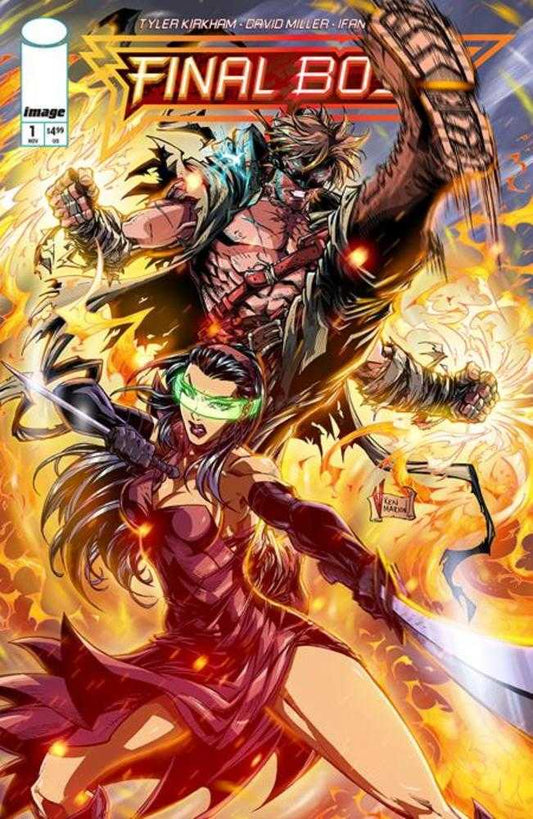 Comics - Final Boss 1 Cover B V Ken Marion Variant (Mature) - Fan - Tastic Cards & Comics - Image Comics
