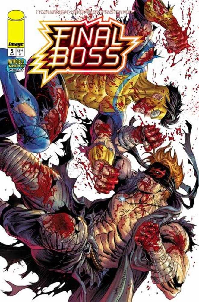 Comics - Final Boss 5 Cover G Tyler Kirkham Invincible Team Up Variant (Mature) - Fan-Tastic Cards & Comics - Image Comics