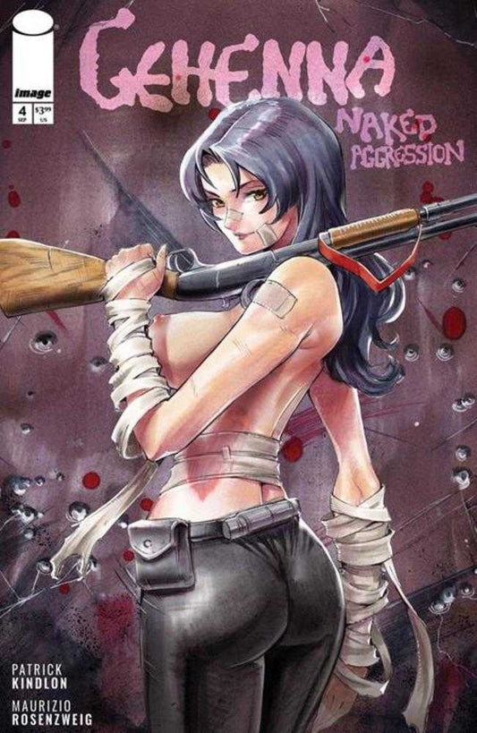 Comics - Gehenna Naked Aggression 4 (Of 4) Cover C Rodrigo Yoshimiya Nsfw Polybagged Variant - Fan - Tastic Cards & Comics - Image Comics