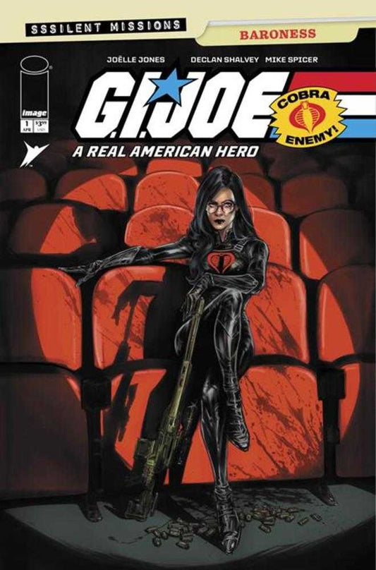 Comics - G.I. Joe A Real American Hero Sssilent Missions Baroness 1 (One Shot) Cover A Joelle Jones - Fan-Tastic Cards & Comics - Image Comics