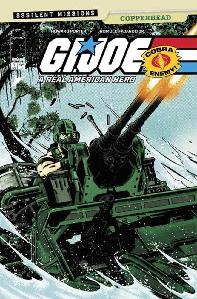 Comics - G.I. Joe A Real American Hero Sssilent Missions Copperhead 1 (One Shot) Cover B Jorge Fornes Variant - Fan-Tastic Cards & Comics - Image Comics