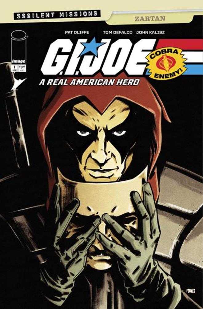 Comics - G.I. Joe A Real American Hero Sssilent Missions Zartan 1 (One Shot) Cover B Jorge Fornes Variant - Fan-Tastic Cards & Comics - Image Comics