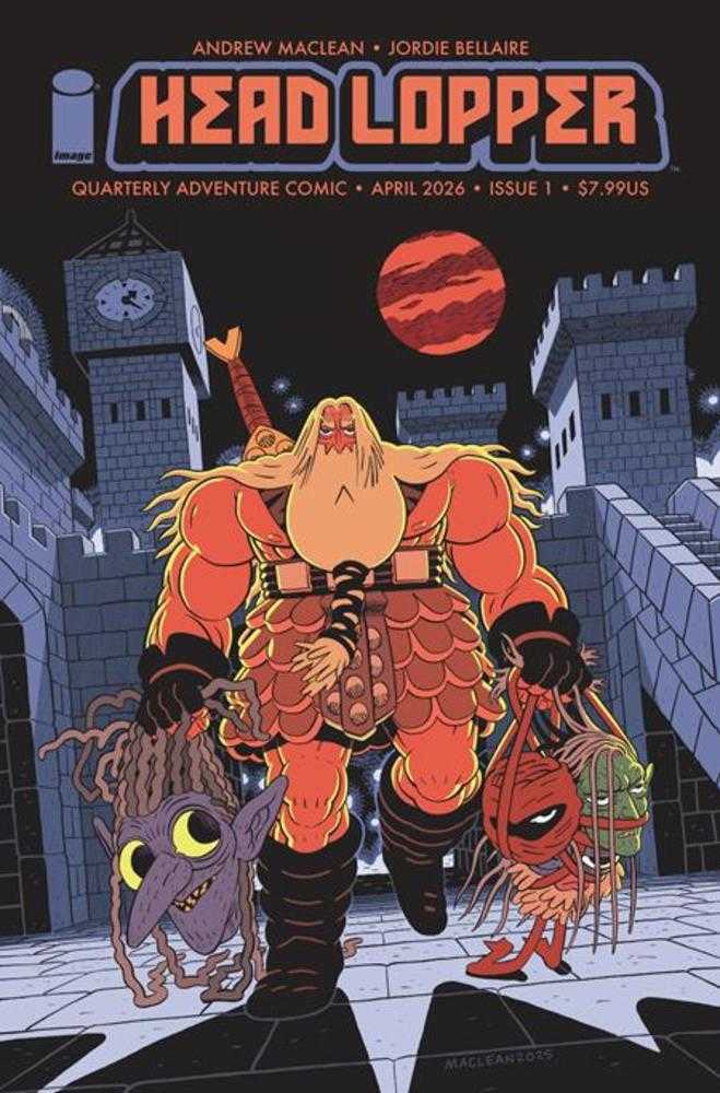 Comics - Head Lopper 1 (2026) Cover A Andrew Maclean (Mature) - Fan-Tastic Cards & Comics - Image Comics