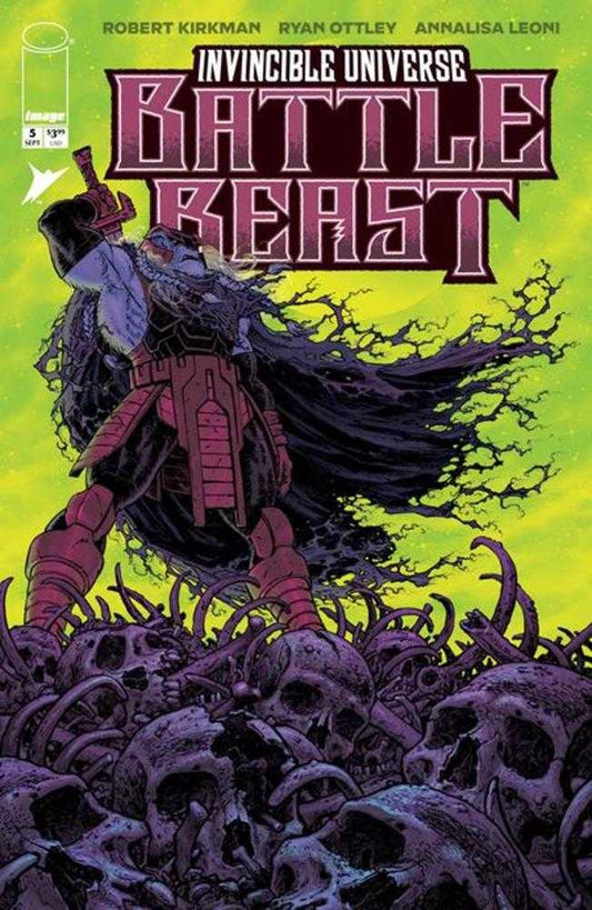 Comics - Invincible Universe Battle Beast 5 Cover B Tony Moore Variant - Fan - Tastic Cards & Comics - Image Comics
