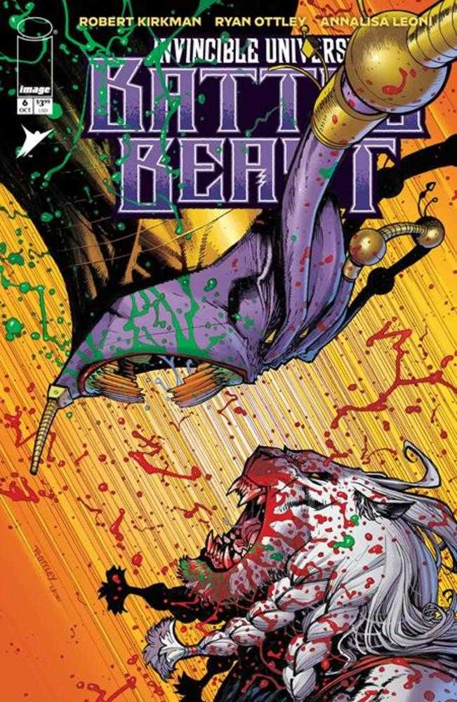 Comics - Invincible Universe Battle Beast 6 Cover A Ryan Ottley & Annalisa Leoni - Fan - Tastic Cards & Comics - Image Comics