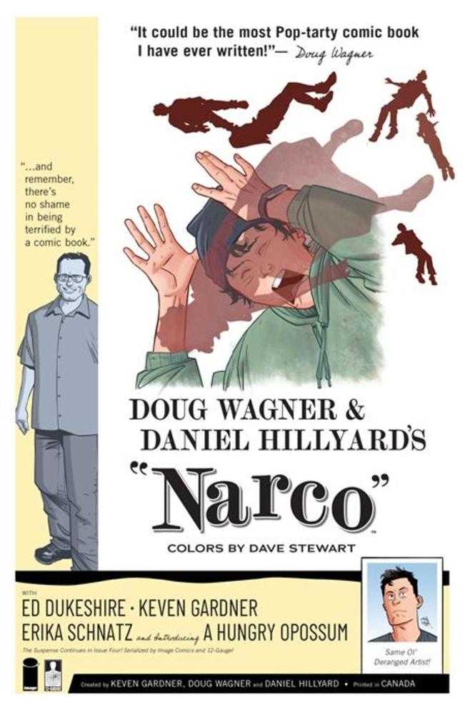 Comics - Narco 4 (Of 5) Cover B Daniel Hillyard & Dave Stewart Hitchcock Homage Variant - Fan-Tastic Cards & Comics - Image Comics
