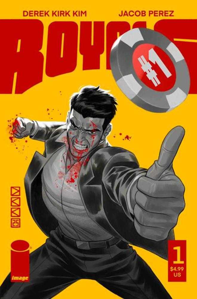 Comics - Royals 1 (Of 6) Cover C Derek Kirk Kim Poker Chip Variant (Mature) - Fan-Tastic Cards & Comics - Image Comics