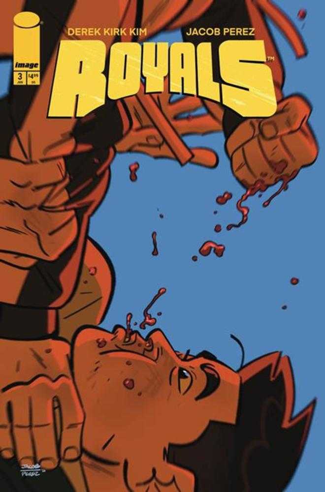 Comics - Royals 3 (Of 6) Cover B Jacob Perez Blue Variant (Mature) - Fan-Tastic Cards & Comics - Image Comics