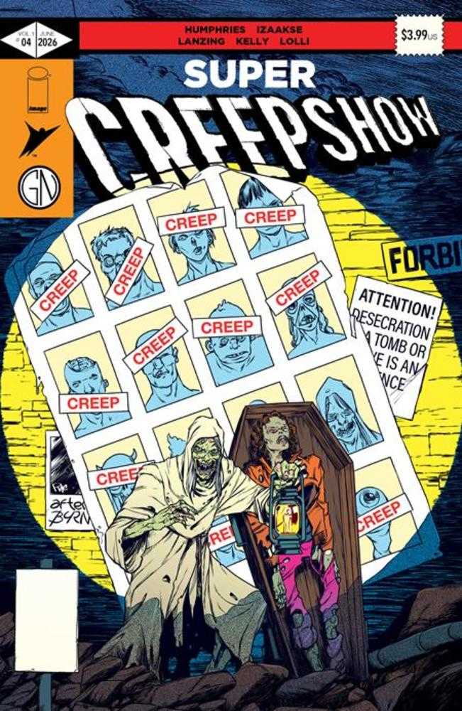 Comics - Super Creepshow 4 (Of 5) Cover A Pye Parr (Mature) - Fan-Tastic Cards & Comics - Image Comics