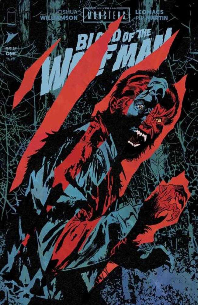 Comics - Universal Monsters Blood Of The Wolf Man 1 (Of 4) Cover I Michael Walsh Die Cut Foil Reveal Variant - Fan-Tastic Cards & Comics - Image Comics
