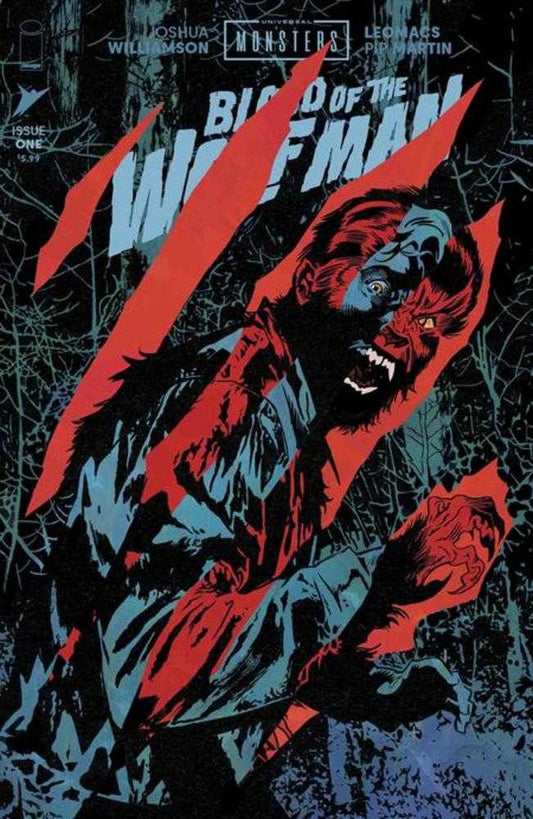 Comics - Universal Monsters Blood Of The Wolf Man 1 (Of 4) Cover I Michael Walsh Die Cut Foil Reveal Variant - Fan-Tastic Cards & Comics - Image Comics