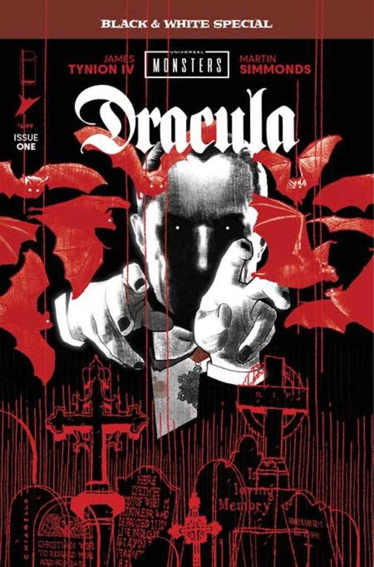 Comics - Universal Monsters Dracula Black & White Special 1 (Of 2) Cover B Mark Chiarello Variant (Mature) - Fan - Tastic Cards & Comics - Image Comics