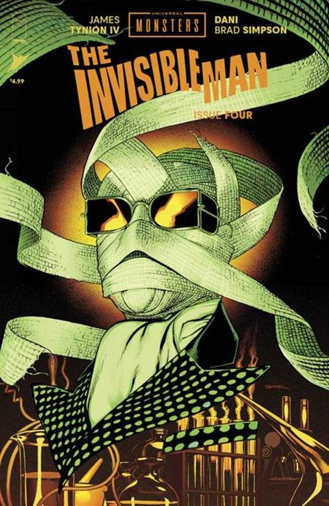 Comics - Universal Monsters The Invisible Man 4 (Of 4) Cover B Ryan Sook Variant - Fan - Tastic Cards & Comics - Image Comics