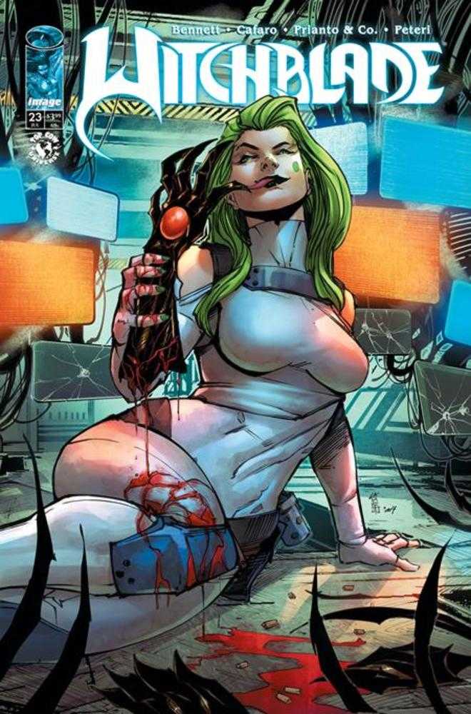 Comics - Witchblade 23 Cover A Giuseppe Cafaro & Arif Prianto (Mature) - Fan-Tastic Cards & Comics - Image Comics