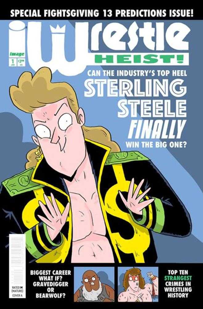 Comics - Wrestle Heist 1 (Of 5) Cover A Kyle Starks - Fan - Tastic Cards & Comics - Image Comics