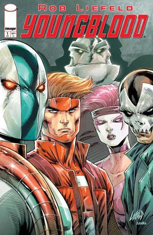 Comics - Youngblood 1 (2025) Cover A Rob Liefeld Polybagged & Collectible Card - Fan - Tastic Cards & Comics - Image Comics