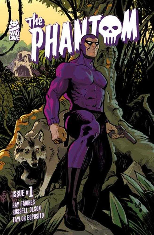 Comics - Phantom 1 Cover C Russell Olson Variant - Fan - Tastic Cards & Comics - Mad Cave Studios