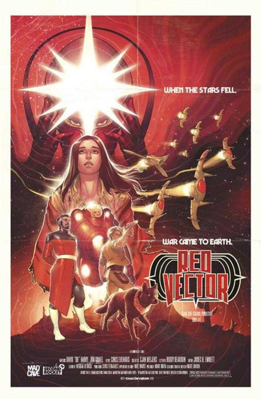 Comics - Red Vector 1 (Of 5) Cover B Meghan Hetrick Variant - Fan - Tastic Cards & Comics - Mad Cave Studios