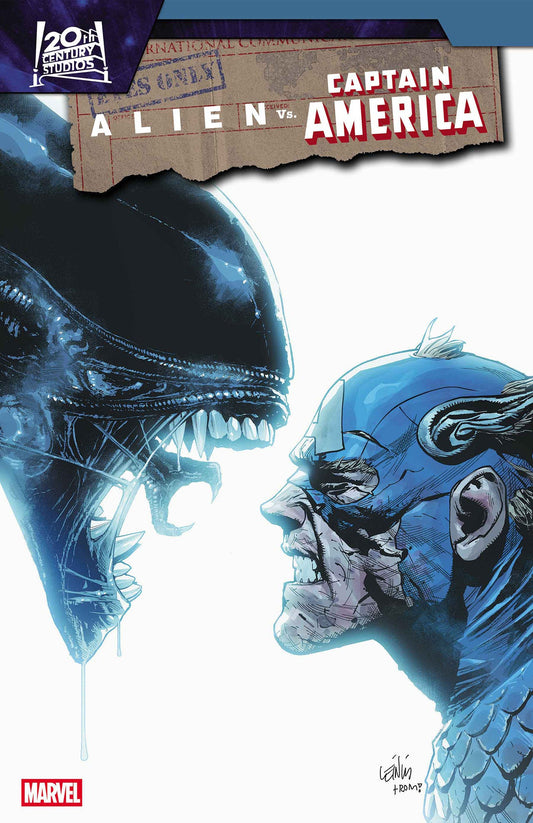 Comics - Alien vs. Captain America 4 - Fan-Tastic Cards & Comics - Marvel Comics