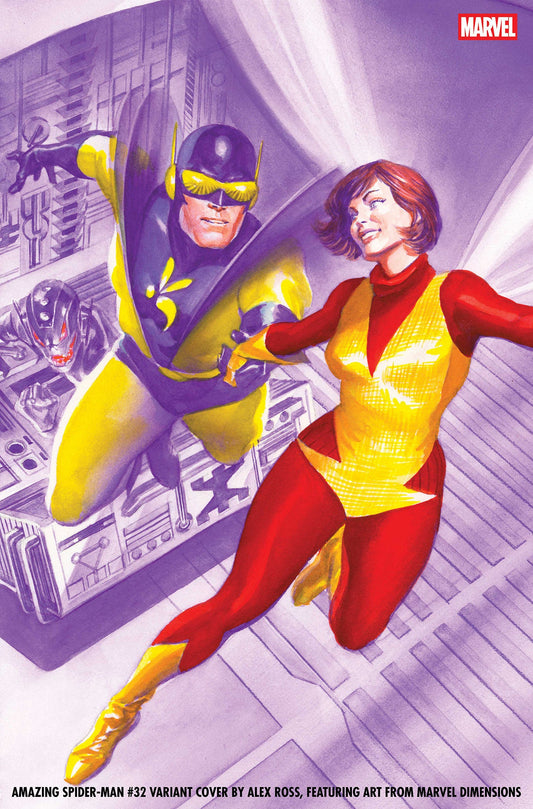 Comics - Amazing Spider-Man 32 Alex Ross Marvel Dimensions Variant - Fan-Tastic Cards & Comics - Marvel Comics