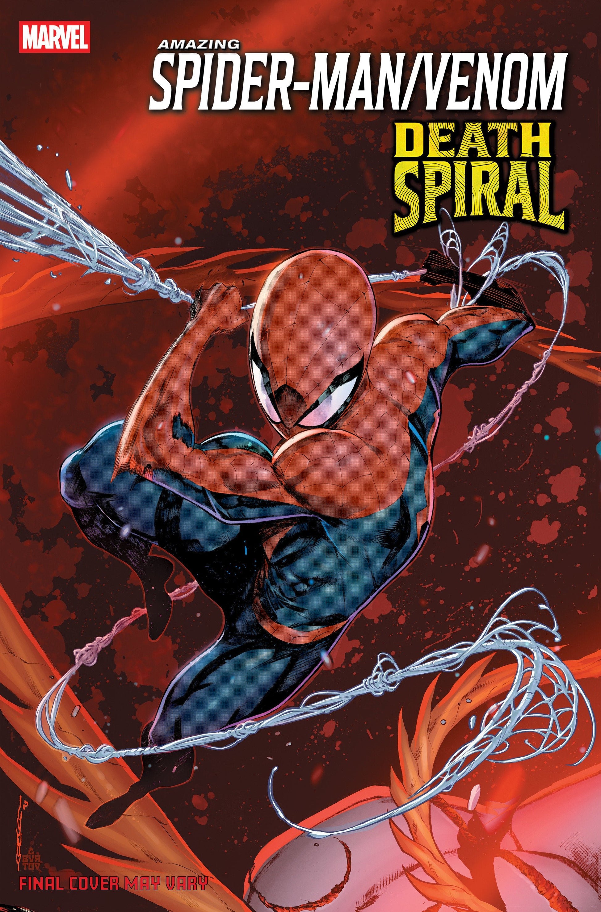 Comics - Amazing Spider-Man/Venom: Death Spiral 1 Iban Coello 9 Part Connecting Variant [Ds] - Fan-Tastic Cards & Comics - Marvel Comics