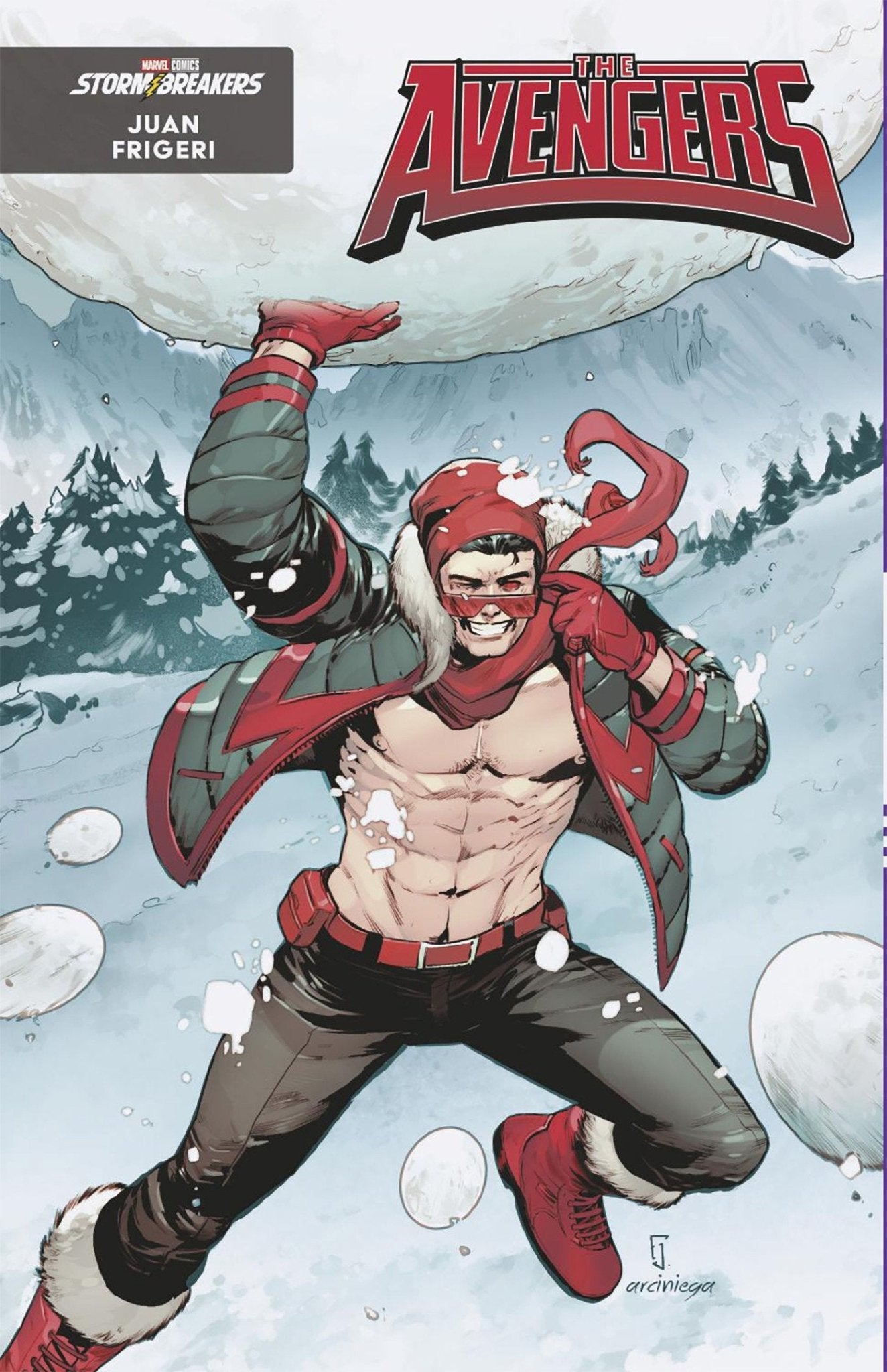 Comics - Avengers 33 Juan Frigeri Winter Break Variant - Fan-Tastic Cards & Comics - Marvel Comics