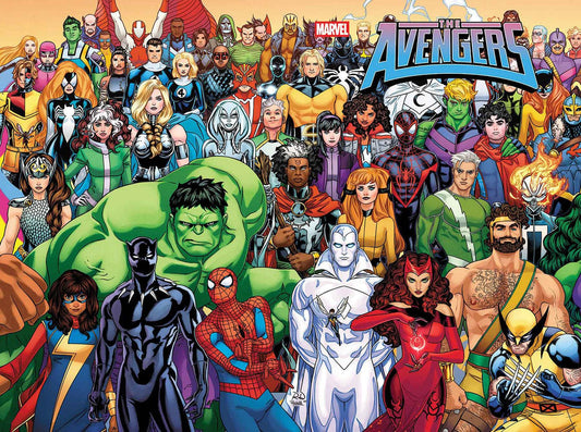 Comics - Avengers 34 Wraparound Cover - Fan-Tastic Cards & Comics - Marvel Comics