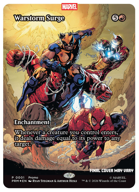 Comics - Avengers: Armageddon 1 Ryan Stegman Magic: The Gathering Variant - Fan-Tastic Cards & Comics - Marvel Comics