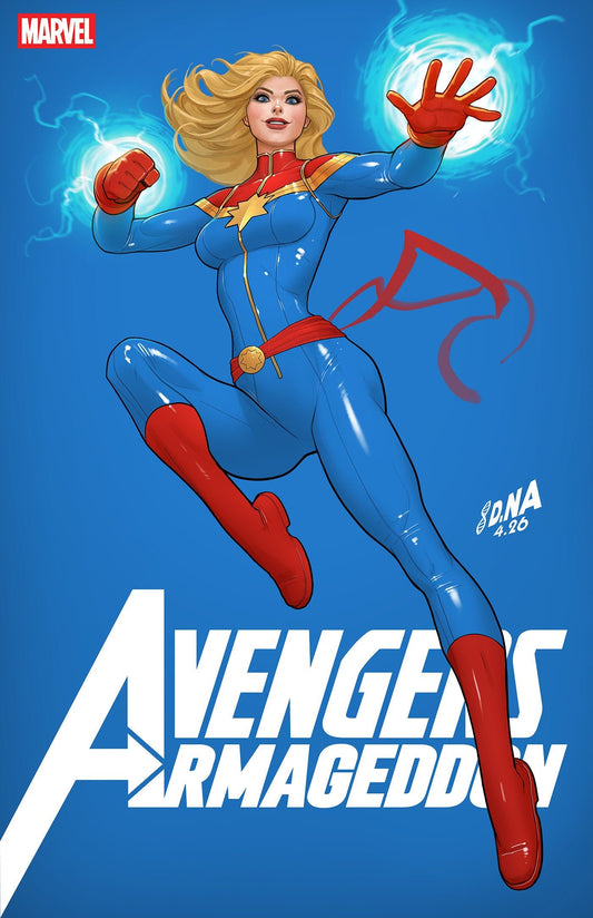 Comics - Avengers: Armageddon 2 David Nakayama Color Block Blue Variant - Fan-Tastic Cards & Comics - Marvel Comics