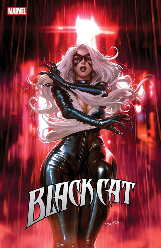 Comics - Black Cat 4 Derrick Chew Black Cat Variant - Fan - Tastic Cards & Comics - Marvel Comics
