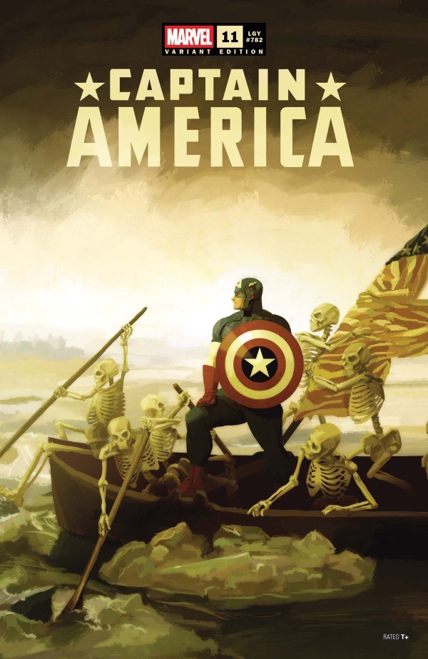 Comics - Captain America 11 Chip Zdarsky Foreshadow Variant - Fan-Tastic Cards & Comics - Marvel Comics
