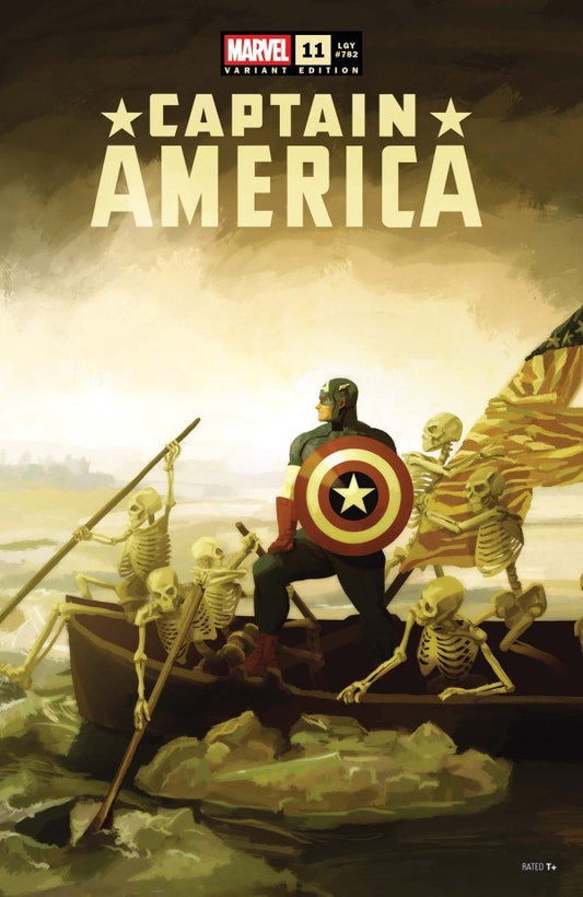 Comics - Captain America 11 Chip Zdarsky Foreshadow Variant - Fan-Tastic Cards & Comics - Marvel Comics