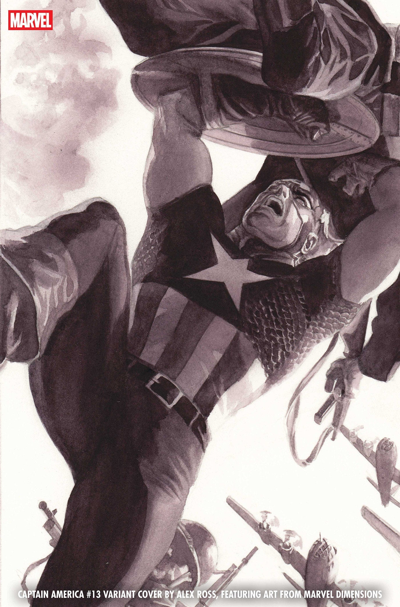 Comics - Captain America 13 Alex Ross Marvel Dimensions Variant [Arm] - Fan-Tastic Cards & Comics - Marvel Comics