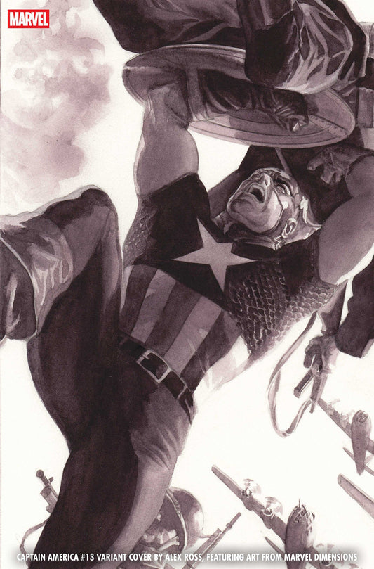 Comics - Captain America 13 Alex Ross Marvel Dimensions Variant [Arm] - Fan-Tastic Cards & Comics - Marvel Comics