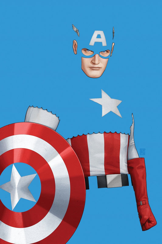 Comics - Captain America 2 John Tyler Christopher Negative Space Full Art Variant - Fan - Tastic Cards & Comics - Marvel Comics