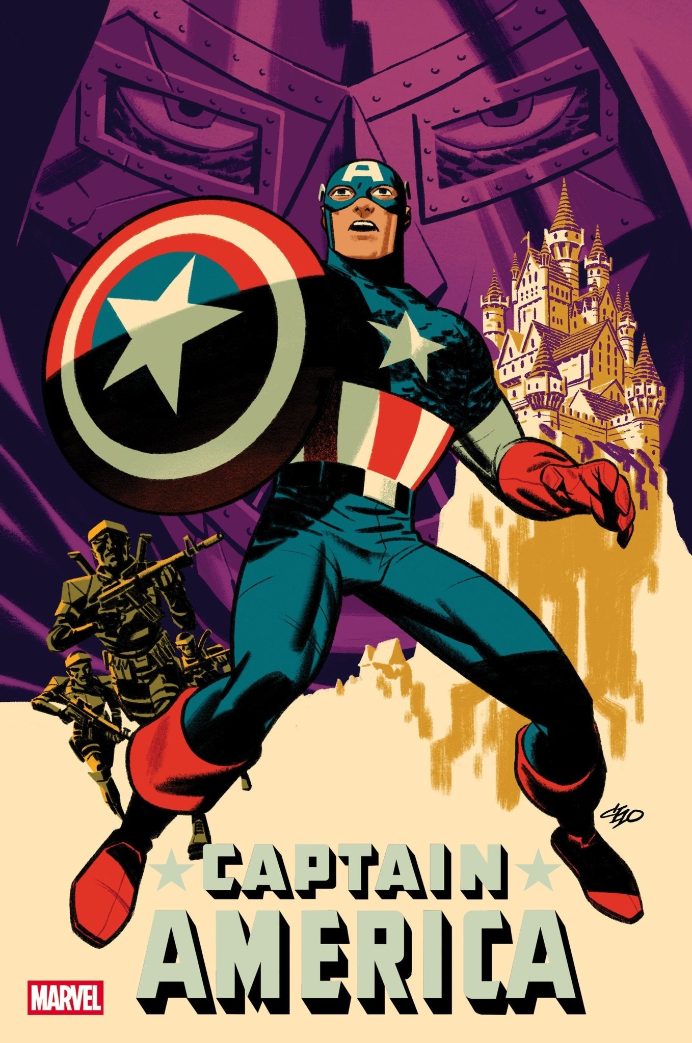 Comics - Captain America 3 Michael Cho Variant - Fan - Tastic Cards & Comics - Marvel Comics