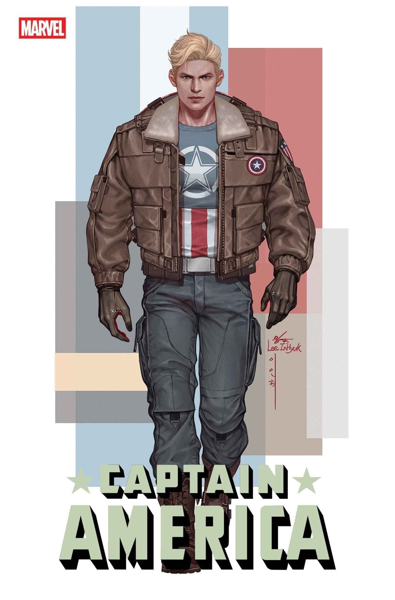 Comics - Captain America 5 Inhyuk Lee Street Verse Variant - Fan-Tastic Cards & Comics - Marvel Comics