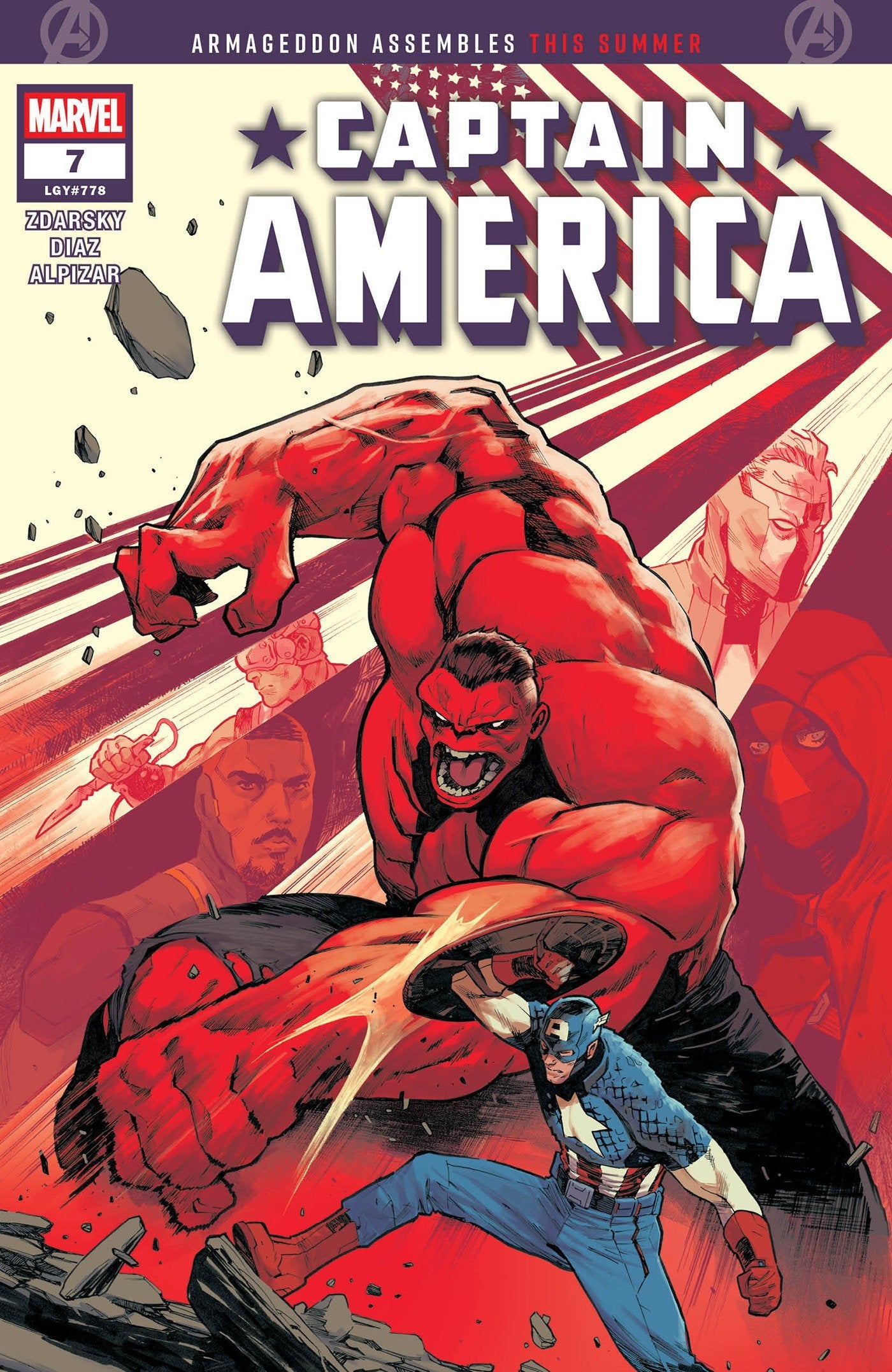 Comics - Captain America 7 - Fan-Tastic Cards & Comics - Marvel Comics