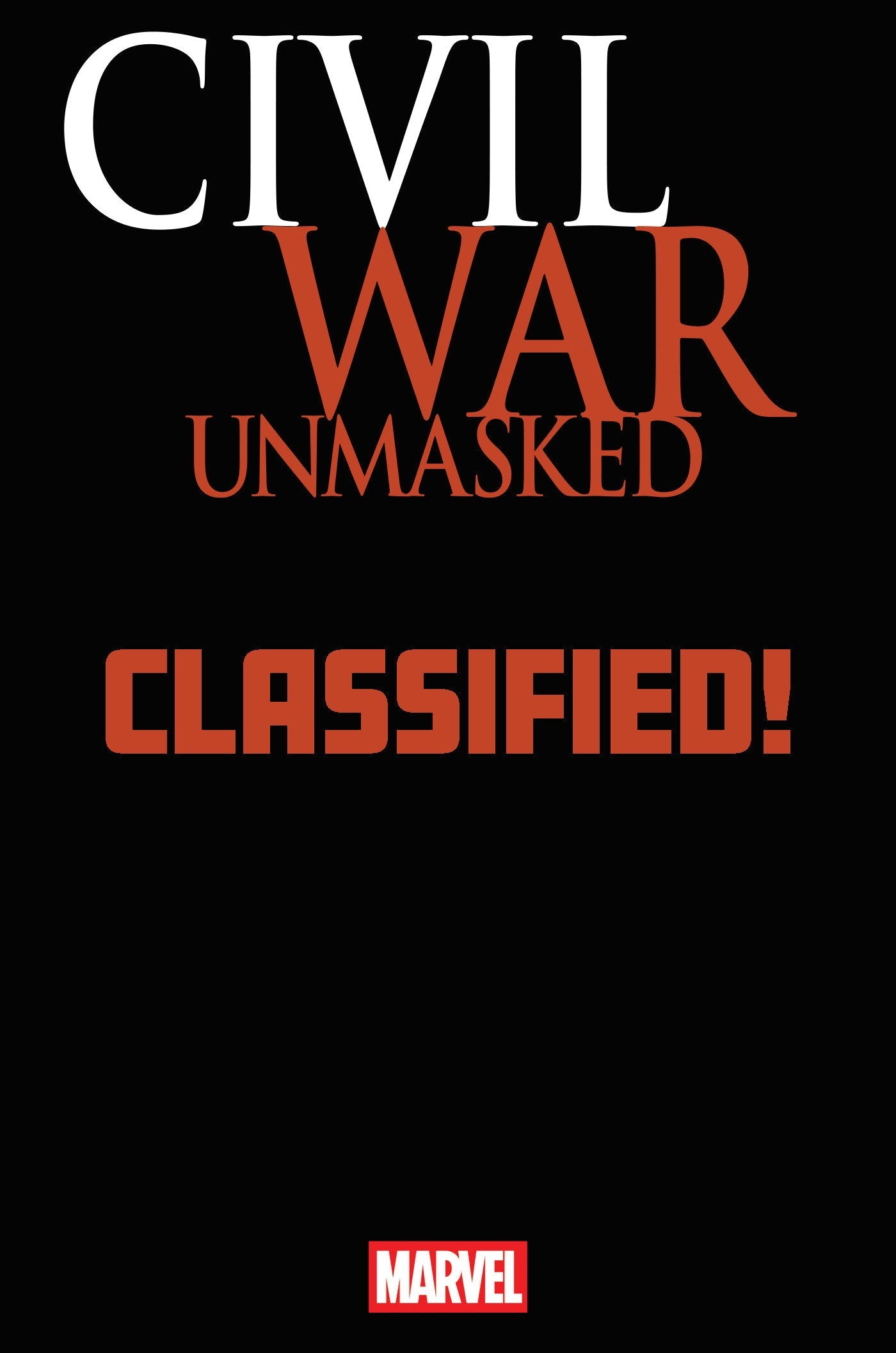 Comics - Civil War: Unmasked 2 Classified Artist Magic: The Gathering Variant - Fan-Tastic Cards & Comics - Marvel Comics