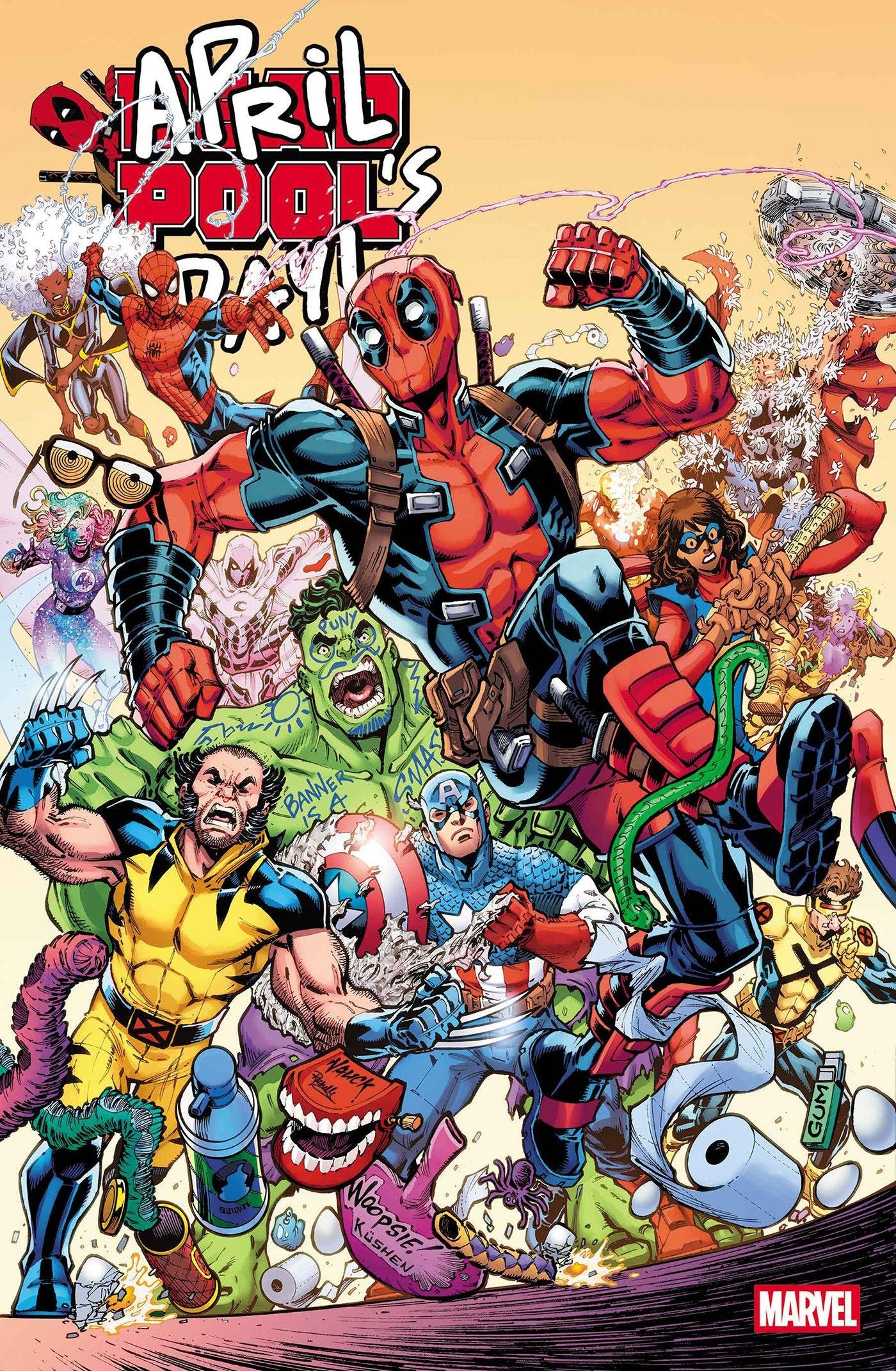 Comics - Deadpool: April Pool's Day 1 Todd Nauck Variant - Fan-Tastic Cards & Comics - Marvel Comics