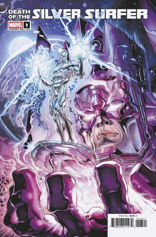 Comics - Death Of The Silver Surfer 3 Claudio Castellini Variant - Fan - Tastic Cards & Comics - Marvel Comics